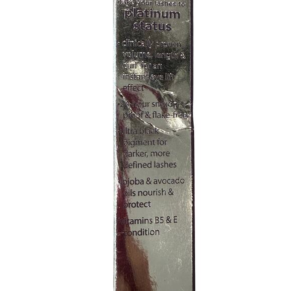 Tarte Lights Camera Lashes Platinum Mascara Full Size NIB Black Serum Hybrid - Picture 9 of 14